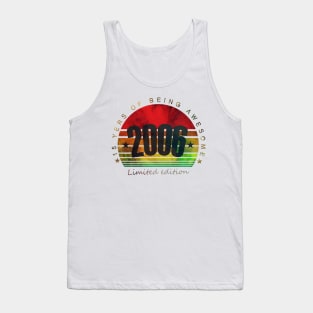 Vintage 2006 15th Birthday Limited Edition 15 Year Old Tank Top